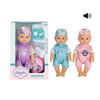 Пупс 881 B-6 3 види, висота 28 см, аксесуари, знімний одяг, ходить на горщик, музичний чіп, в коробці, ВИДАЄТЬСЯ ТІЛЬКИ МІКС ВИДІВ