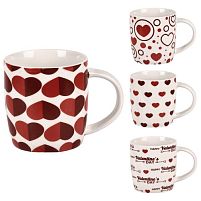 Чашка "Hearts" 360мл Stenson R34417