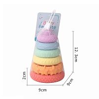 Пірамідка 638-208 гумова, 6 лементів, в сітці