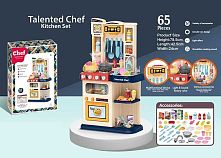 Кухня 922-118 65 деталей, підсвічування, звук, мелодії, йде пар, на батарейках, в коробці