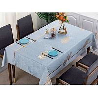 Скатертина-клейонка ПВХ з принтом на тканевій основі глянець Марсель 1.37*20м Stenson MA-5918D