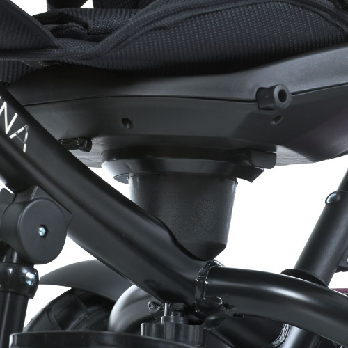 Велосипед дитячий триколісний El Camino ME 1193 Dark Gray «MODENA» (колеса: передні Ø10.2"/задні Ø9"/гума, рама: сталь, батьк. ручка, до 30 кг) фото 11