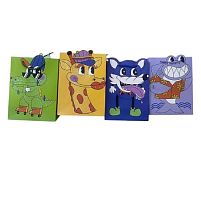 Пакет подарунковий паперовий S "Animals" 18*24*8.5см Stenson R34684-S