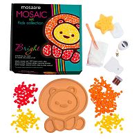 Набір для творчості "Mosaaro" (укр) MA7009 "Vladi Toys", "Лев", з пластиковою мозаїкою, в коробці