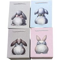 Пакет подарунковий паперовий S "Tail" 14.5*19.5*10cм Stenson R40848-S