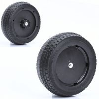 Колесо для дитячого електромобіля Bambi Racer M 6062-EVA WHEEL (заднє та переднє однакові, Ø25 см, ↔8 см, EVA, адаптер під редуктор)
