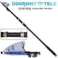 Спінінг телекарп "Diamant" 80-200г 3.0м Sams Fish (SF24079)