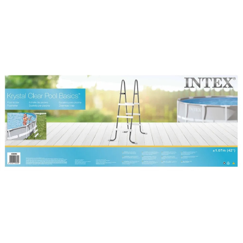 Драбина для басейну Intex 28065 (107 см, 6 сходинок) фото 5