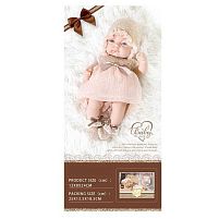 Пупс 229-2 24 см, імітація скляних очей, аксесуари, в коробці