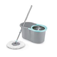 Швабра з відром з автоматичним віджимом телескоп.ручка 49*26*22см/125см Stenson MH-6007