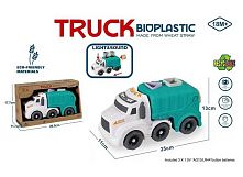 Машина 933-861 AM звуки, мелодія, підсвічування, геометричний сортер, з біопластику, в коробці