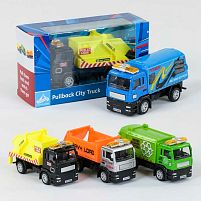 Машинка-спецтехніка XY 016 металопластик, ЦІНА ЗА 1 ШТ., В коробці