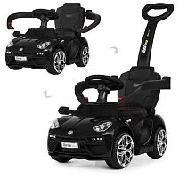 Електромобіль дитячий Bambi Racer M 3591L-2 (каталка-толокар, колеса: Ø6,3"/пласт., акк: 6V/5Ah, мотор: 6V/25W, до 4 км/г, батьк. ручка, до 30 кг)