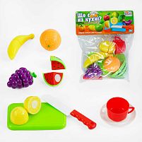 Фрукти на липучках “Що є на кухні?” 65292 "4FUN Game Club", 9 елементів, у пакеті