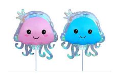 Повітряна кулька М 20294 ЦІНА ЗА 20 ШТУК В УПАКОВЦІ, підсвічування, в пакеті