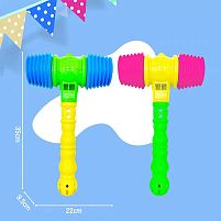 Молоточок 596-2 2 види, брязкальце, пискавка