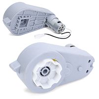Редуктор колеса в зборі з мотором для дитячого електромотоцикла Bambi Racer M 6288-GEAR BOX (12V, RPM13500, отвір під вісь: Ø10 мм, ↔19 см)