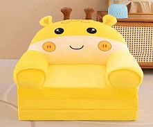 Крісло розкладне м’яке M 19930 “Жирафа”, 50х38х43 см, у розкладеному вигляді - 120 см, в пакеті