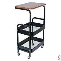 Етажерка на колесах 3яр 43*30*77см Stenson M50287-BL