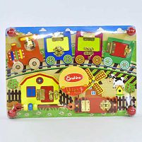Бизиборд "Веселый паровозик" C 31384 