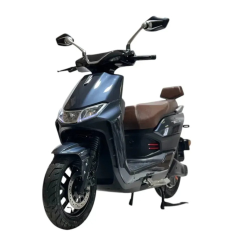 Електроскутер (Tailg) TLG Tiger Gray (колеса: Ø12", акб: 72V/32Ah/Lead-Acid, мотор: 2500W, пробіг на одному заряді до 80 км, до 55 км/год, сірий)