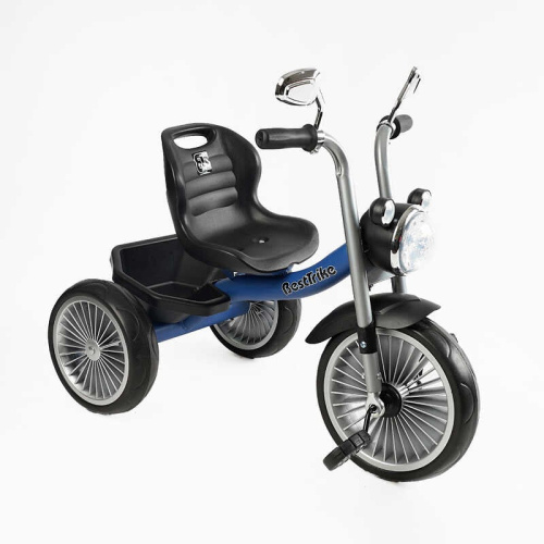 Велосипед дитячий триколісний Best Trike BS-68096 (колеса: переднє Ø10"/задні: Ø8"/EVA, рама: сталь, музика, до 25 кг)