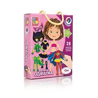 Магнітна гра-одягашка "Єва" - VT3702-08 / укр / "Vladi Toys"