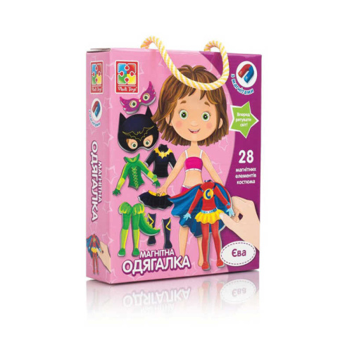 Магнітна гра-одягашка "Єва" - VT3702-08 / укр / "Vladi Toys"