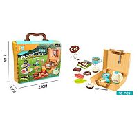 Набір продуктів 699-91 18 елементів, набір для чаювання, десерт, в коробці