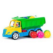 Машинка "Самоскид Mati з кульками" 009/12 "BAMSIC"