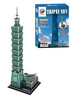 Пазли 3D G 168-5 "Тайбей 101", 76 елементів, висота 60 см, у коробці