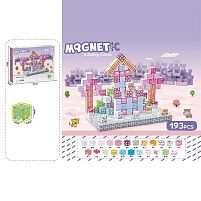 Магнітний конструктор CH 1336 193 деталі, довжина ребра кубика 2 см, в коробці