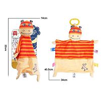 Брязкальце-комфортер 688 M136 текстильне, кільце для підвішування, в пакеті