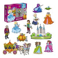 Гра настільна "Магнітний театр. Попелюшка" VT3206-53 /укр/ "Vladi Toys"