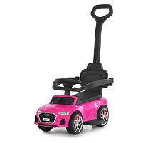 Каталка-толокар Bambi M 6254EL-8 «Audi» (колеса: Ø5,5"/EVA, батьк. ручка, страхувальний бампер, сидіння: екошкіра, музика, до 30 кг)