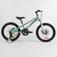 Дитячий магнієвий велосипед 20'' CORSO «Speedline» MG-94526 (1) магнієва рама, дискові гальма, додаткові колеса, зібраний на 75%