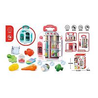 Холодильник C 668-37 світло, звук, продукти, лід, в коробці