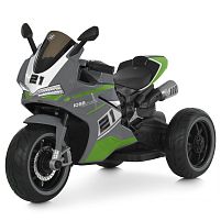 Електромотоцикл дитячий Bambi Racer M 6264EL-11 (колеса Ø13.4"/EVA, акк. 12V/7Ah, мотор: 2*12V/35W, до 5 км/г, до 30 кг)
