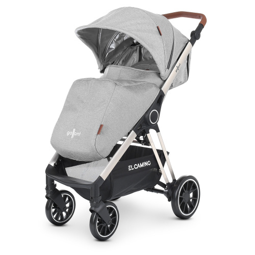 Коляска дитяча прогулянкова El Camino ME 1071-1 GALLANT v.2 Cloud Gray фото 15