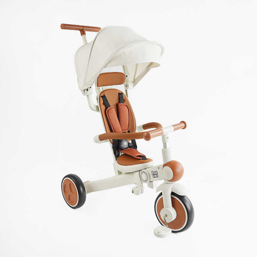 Велосипед-трансформер триколісний Best Trike BS-12-707 (колеса: переднє Ø10"/задні: Ø8"/EVA, рама: нейлон, батьк. ручка, нахил спинки, до 25 кг)