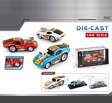 Машинка K 501 A5 металопластикова, інерція, масштаб 1:64, в коробці, ВИДАЄТЬСЯ ТІЛЬКИ МІКС ВИДІВ
