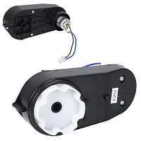 Рульовий редуктор для дитячого електромобіля в зборі з мотором Bambi Racer M 6301-ST GEAR (12V, 5500RPM, вісь: Ø10 мм, ↔ 17 см)