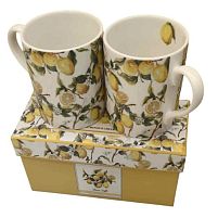 Чайний набір "Lemon Sky" 2пр/наб 220мл (2чашки) Stenson R40742