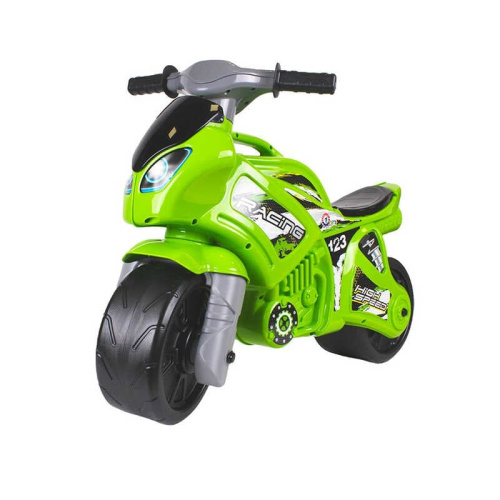 Біговел (велобіг, ранбайк, балансбайк) Technok Toys 6443 «Мотоцикл» (салатовий)