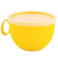 Чашка з кришкою 0.5л т.жовта Stenson (168006-т.жовтий)