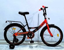 Велосипед дитячий двоколісний Corso MX-17354 «Maxis» (колеса Ø16"/гума, рама: сталь, допоміжні колеса, гальмо ручне, від 5 років)