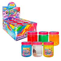 Кришталевий слайм з лялькою 81777 ШТРИХ=16550 "Пані Булька", ЦІНА ЗА 12 ШТУК В БЛОЦІ, 200 г, 6 кольорів, ароматизований, МІКС ВИДІВ