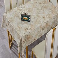 Скатертина-клейонка ПВХ з тисненням на тканевій основі Favor 1.37*20м Stenson MA-5784