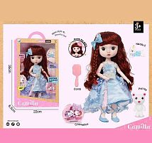 Лялька A 924 C висота: 30 см, шарнірні суглоби, імітація скляних очей, аксесуари, в коробці