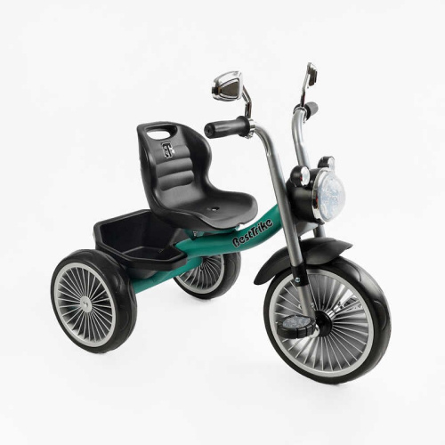 Велосипед дитячий триколісний Best Trike BS-65010 (колеса: переднє Ø10"/задні: Ø8"/EVA, рама: сталь, музика, до 25 кг)